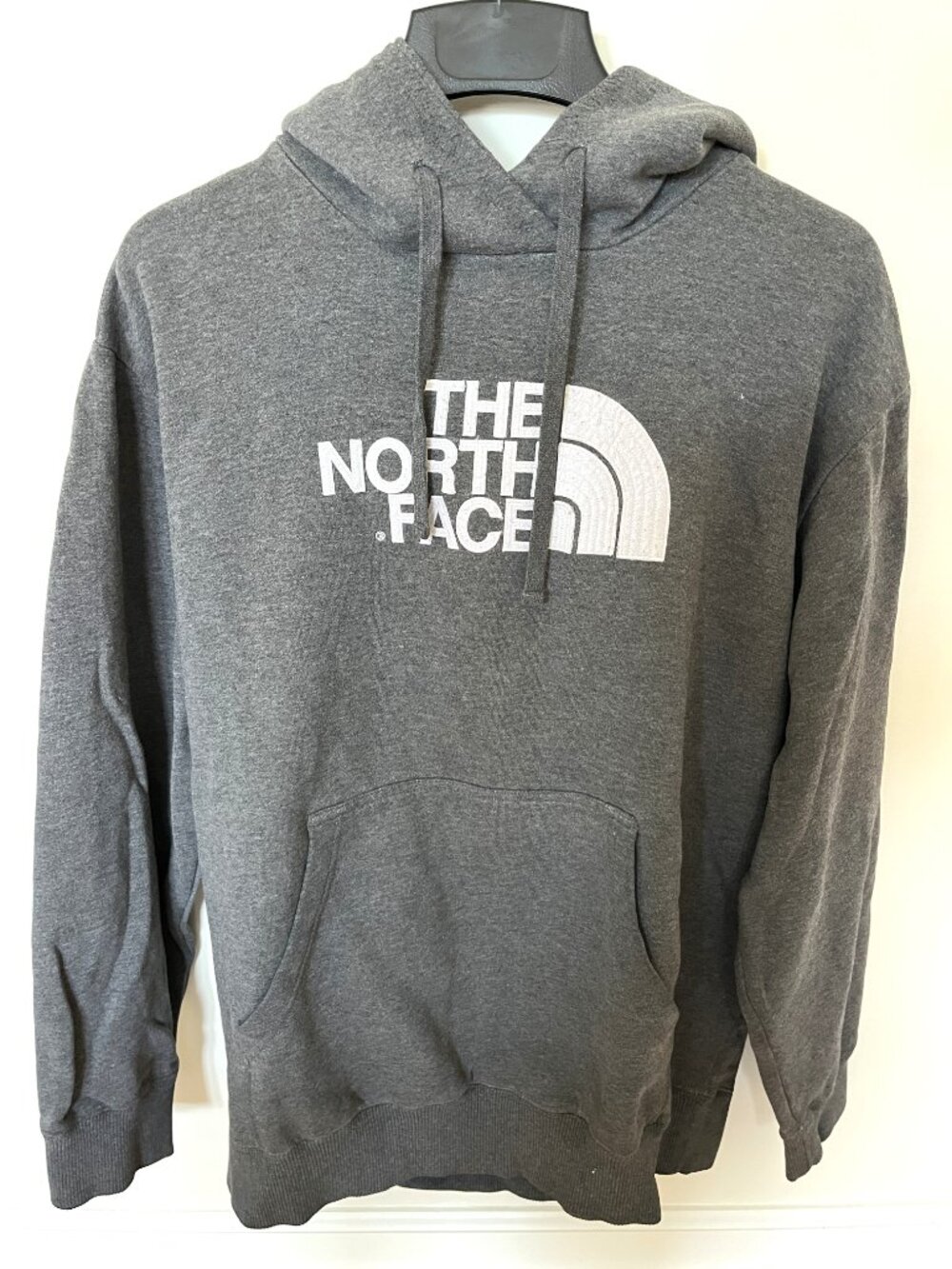 The North Face Men's Half Dome Hoodie Gray Pullover Sweatshirt TNF Size XLarge